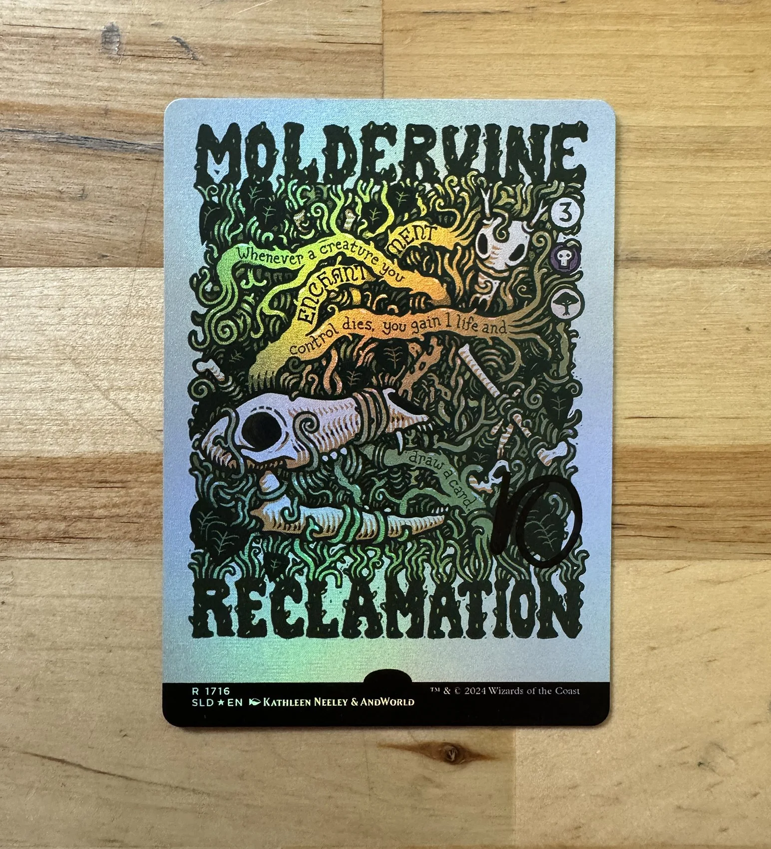Card proof pack (foil) — Kathleen Neeley